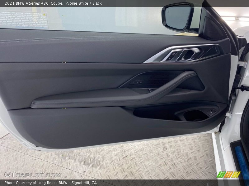 Alpine White / Black 2021 BMW 4 Series 430i Coupe