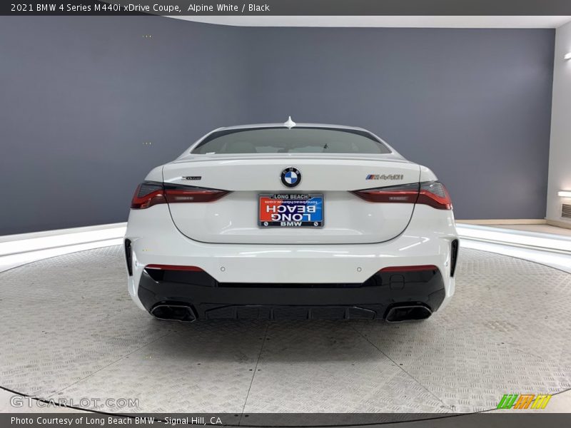 Alpine White / Black 2021 BMW 4 Series M440i xDrive Coupe
