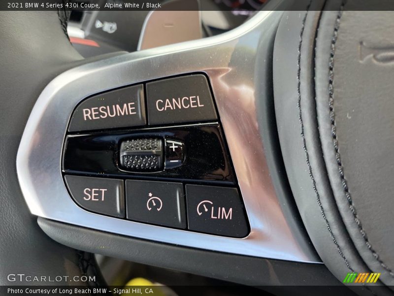 Alpine White / Black 2021 BMW 4 Series 430i Coupe
