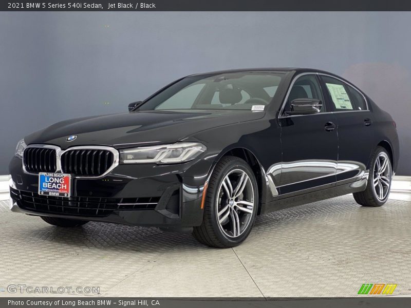 Jet Black / Black 2021 BMW 5 Series 540i Sedan