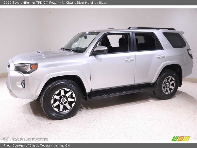 Classic Silver Metallic / Black 2020 Toyota 4Runner TRD Off-Road 4x4