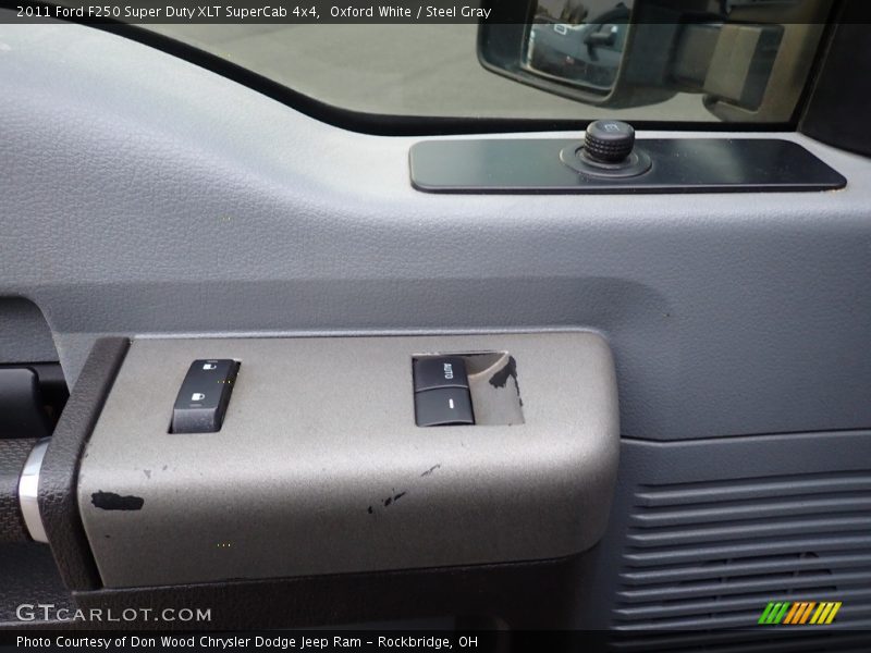 Oxford White / Steel Gray 2011 Ford F250 Super Duty XLT SuperCab 4x4