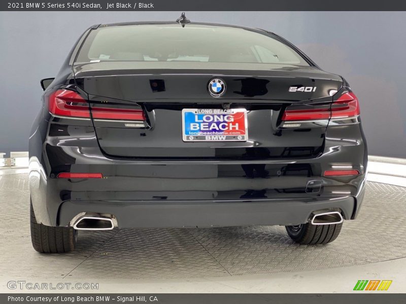 Jet Black / Black 2021 BMW 5 Series 540i Sedan