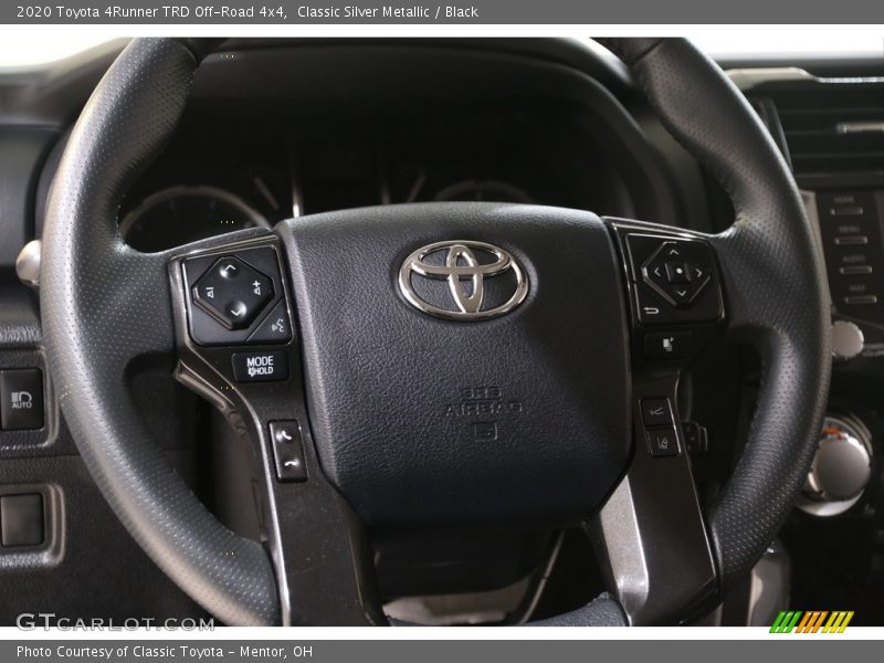 Classic Silver Metallic / Black 2020 Toyota 4Runner TRD Off-Road 4x4