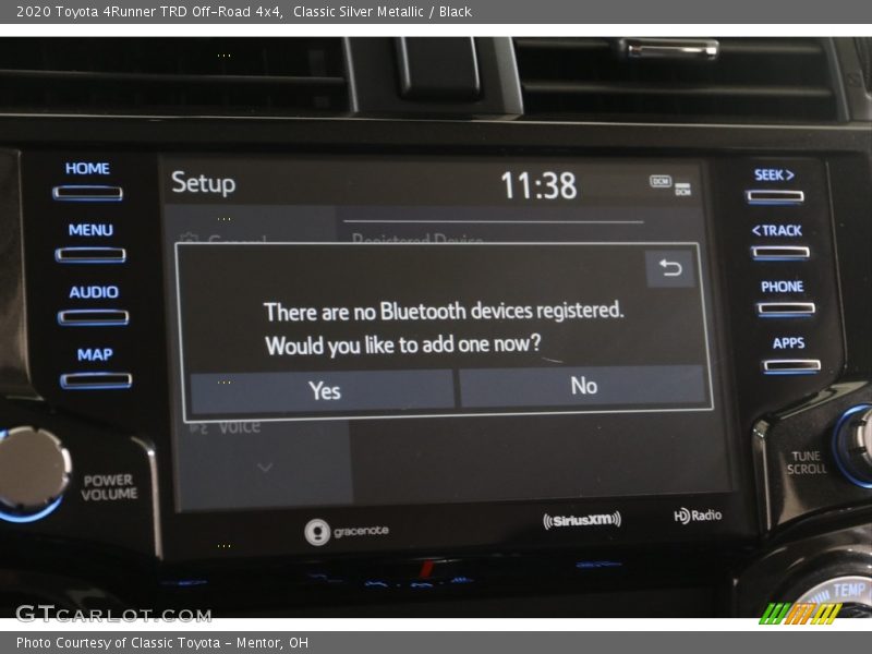 Classic Silver Metallic / Black 2020 Toyota 4Runner TRD Off-Road 4x4