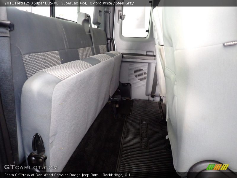 Oxford White / Steel Gray 2011 Ford F250 Super Duty XLT SuperCab 4x4