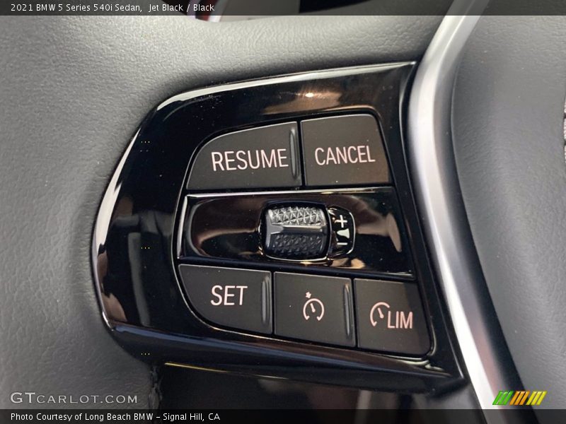 Jet Black / Black 2021 BMW 5 Series 540i Sedan
