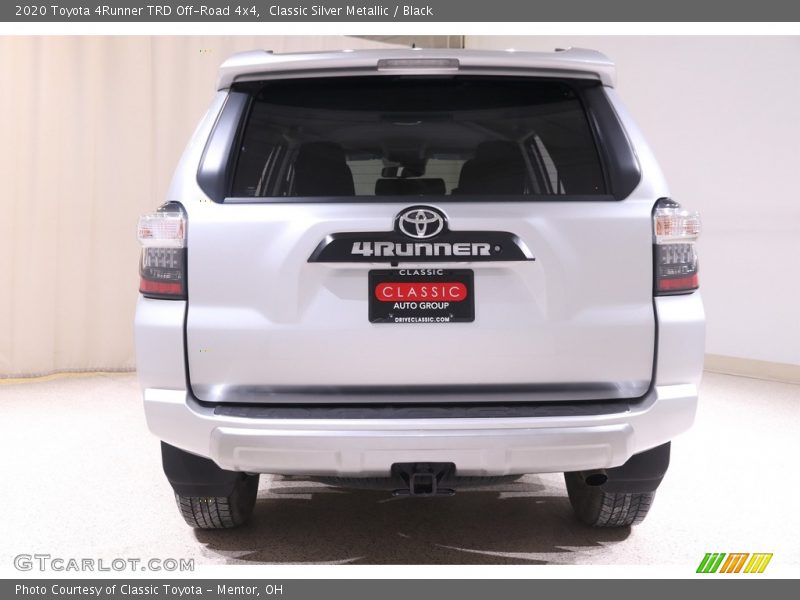Classic Silver Metallic / Black 2020 Toyota 4Runner TRD Off-Road 4x4
