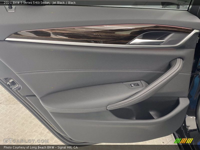 Jet Black / Black 2021 BMW 5 Series 540i Sedan