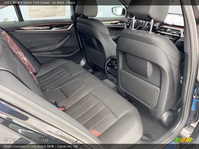 Jet Black / Black 2021 BMW 5 Series 540i Sedan