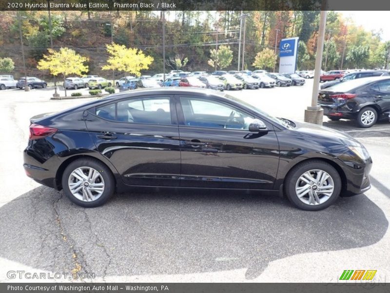 Phantom Black / Black 2020 Hyundai Elantra Value Edition