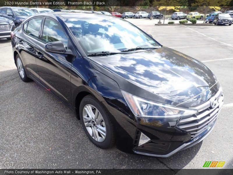 Phantom Black / Black 2020 Hyundai Elantra Value Edition