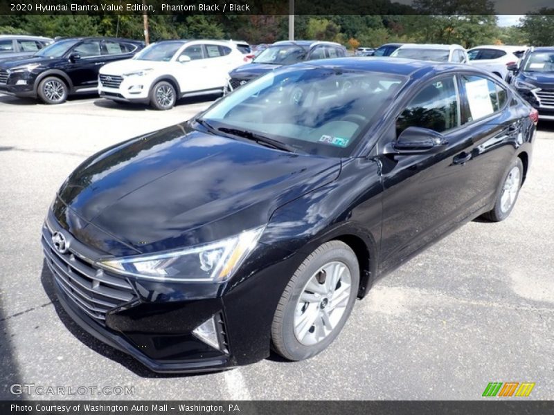 Phantom Black / Black 2020 Hyundai Elantra Value Edition
