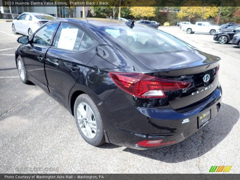 Phantom Black / Black 2020 Hyundai Elantra Value Edition