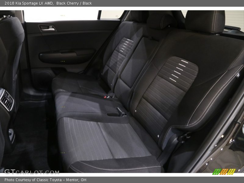 Black Cherry / Black 2018 Kia Sportage LX AWD