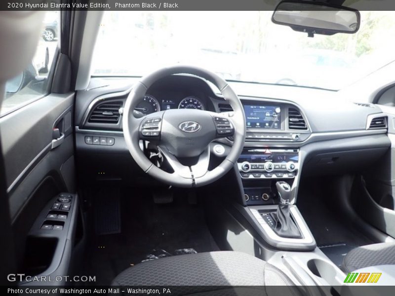 Phantom Black / Black 2020 Hyundai Elantra Value Edition