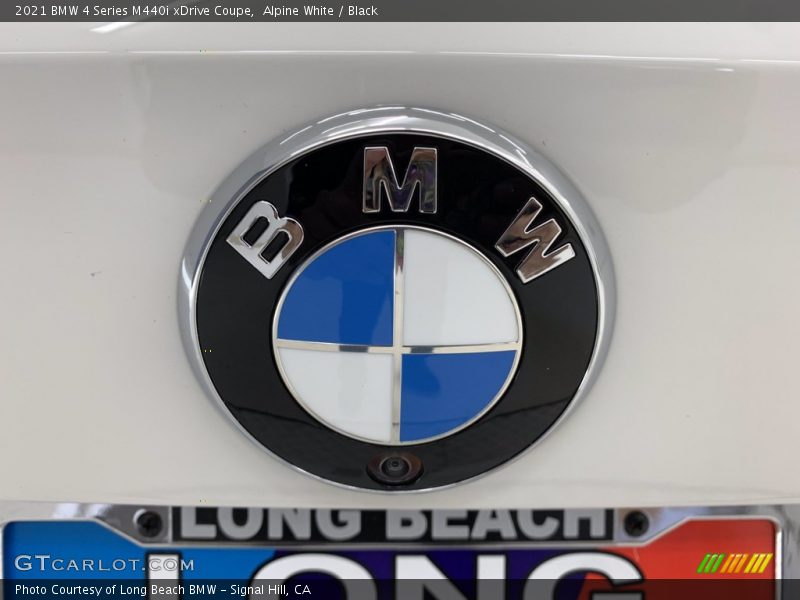 Alpine White / Black 2021 BMW 4 Series M440i xDrive Coupe