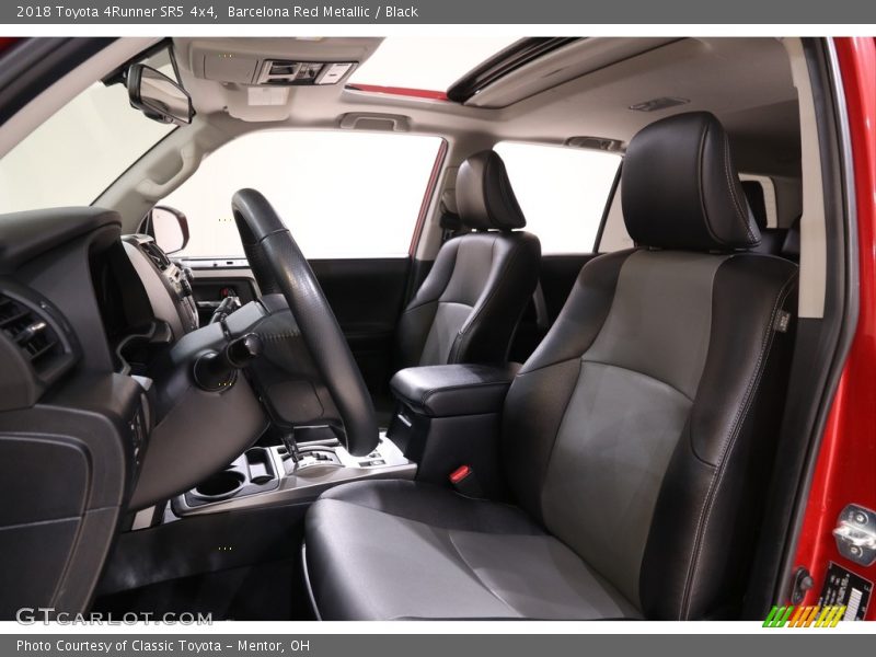 Barcelona Red Metallic / Black 2018 Toyota 4Runner SR5 4x4