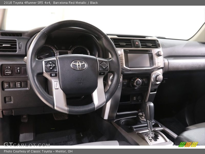 Barcelona Red Metallic / Black 2018 Toyota 4Runner SR5 4x4