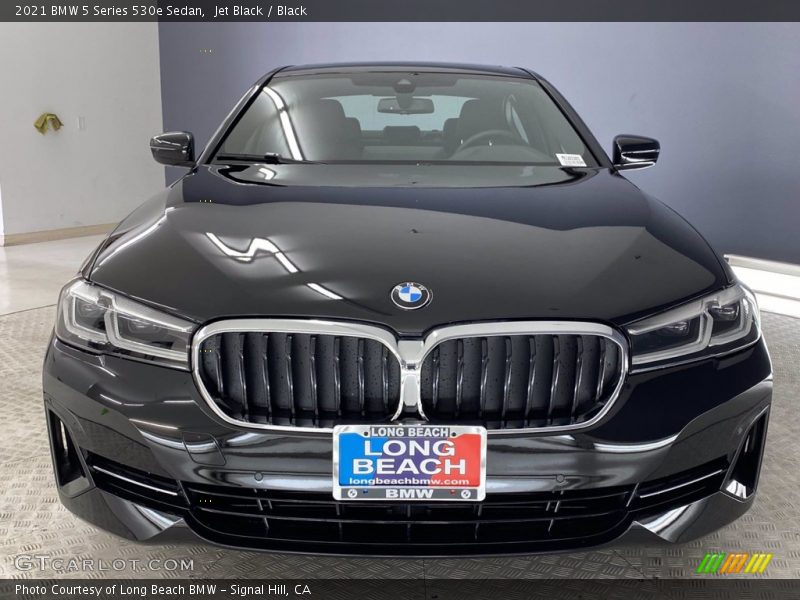 Jet Black / Black 2021 BMW 5 Series 530e Sedan