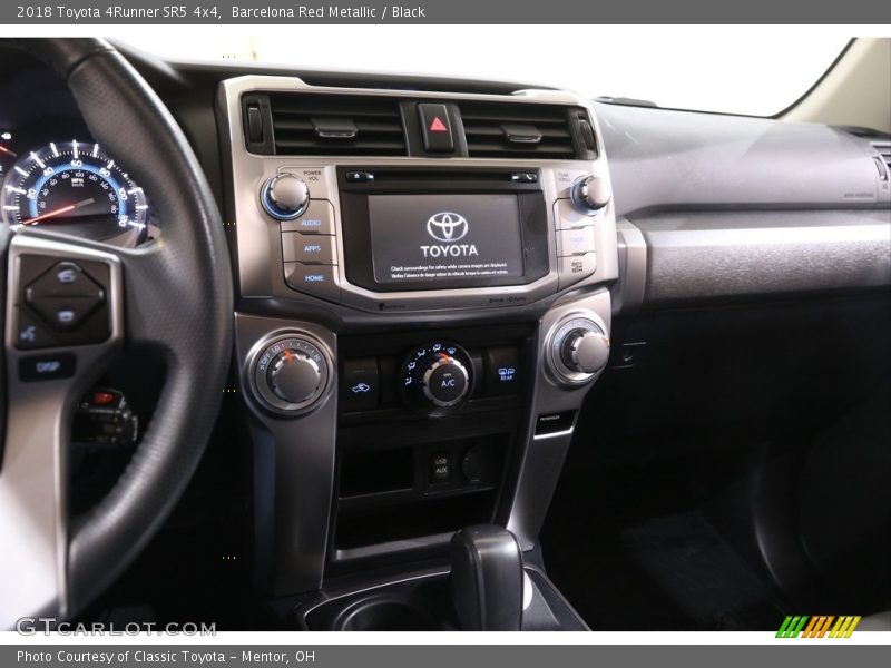 Barcelona Red Metallic / Black 2018 Toyota 4Runner SR5 4x4