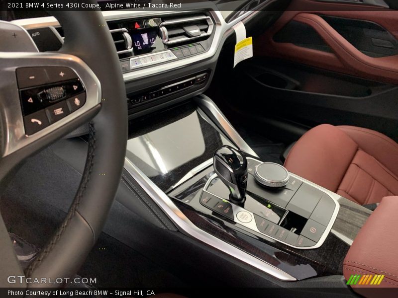 Alpine White / Tacora Red 2021 BMW 4 Series 430i Coupe