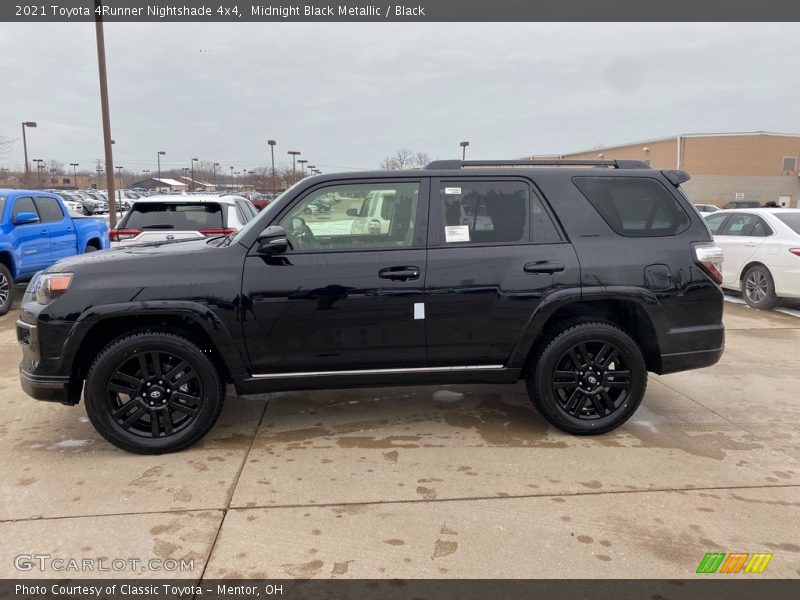 Midnight Black Metallic / Black 2021 Toyota 4Runner Nightshade 4x4