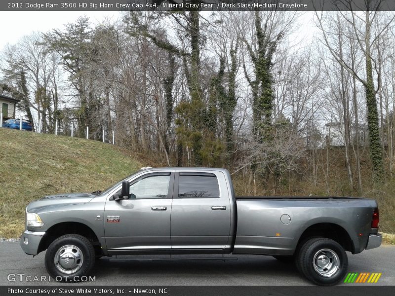 Mineral Gray Pearl / Dark Slate/Medium Graystone 2012 Dodge Ram 3500 HD Big Horn Crew Cab 4x4
