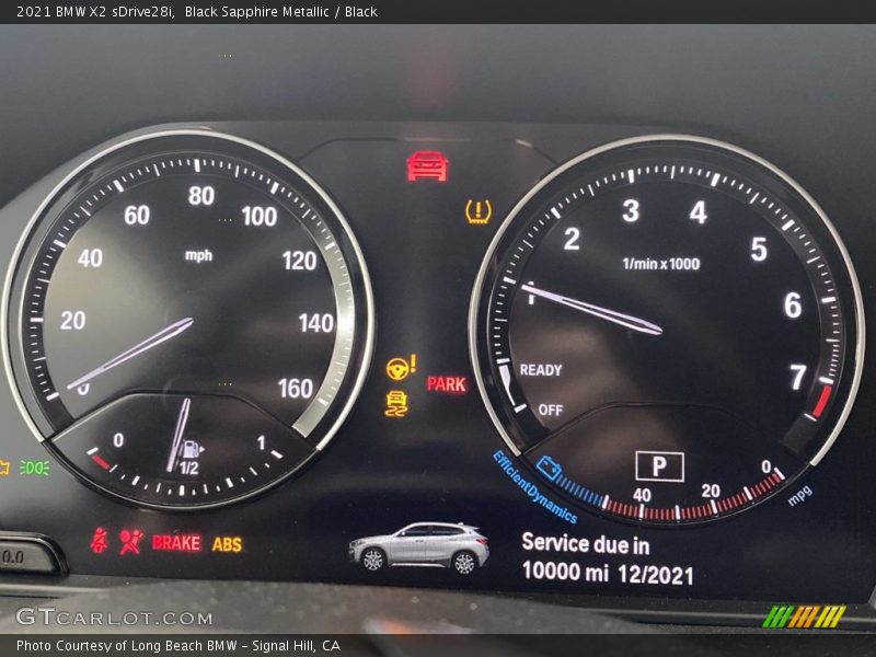 Black Sapphire Metallic / Black 2021 BMW X2 sDrive28i