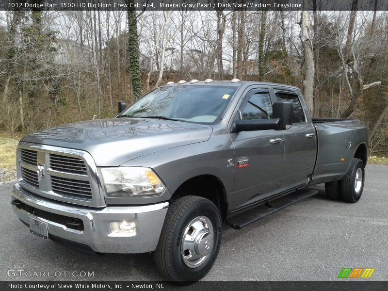 Mineral Gray Pearl / Dark Slate/Medium Graystone 2012 Dodge Ram 3500 HD Big Horn Crew Cab 4x4