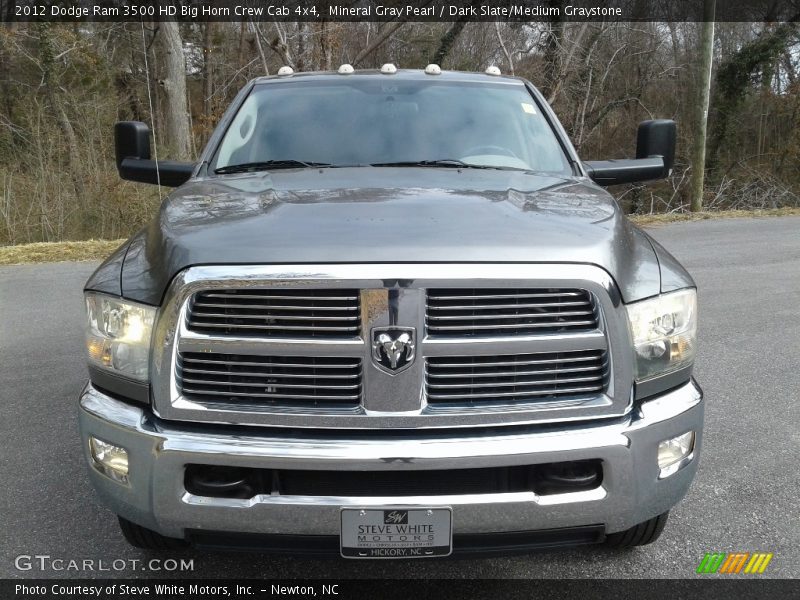 Mineral Gray Pearl / Dark Slate/Medium Graystone 2012 Dodge Ram 3500 HD Big Horn Crew Cab 4x4