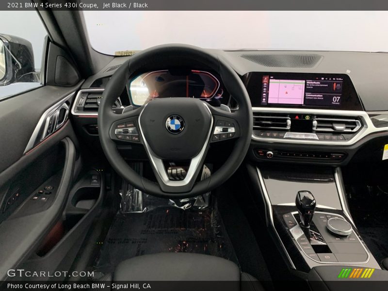 Jet Black / Black 2021 BMW 4 Series 430i Coupe