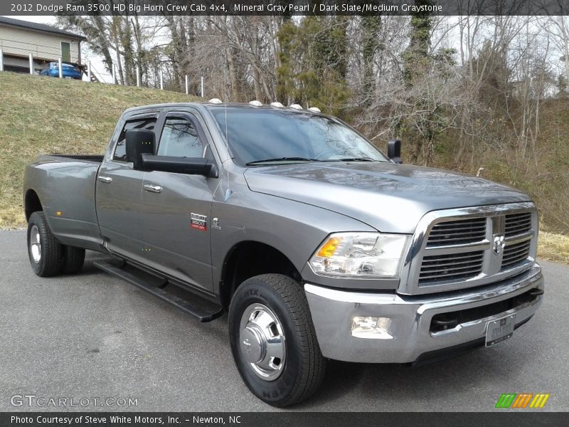 Mineral Gray Pearl / Dark Slate/Medium Graystone 2012 Dodge Ram 3500 HD Big Horn Crew Cab 4x4