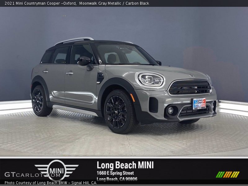 Moonwalk Gray Metallic / Carbon Black 2021 Mini Countryman Cooper -Oxford