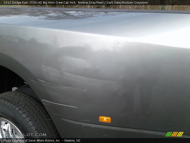 Mineral Gray Pearl / Dark Slate/Medium Graystone 2012 Dodge Ram 3500 HD Big Horn Crew Cab 4x4