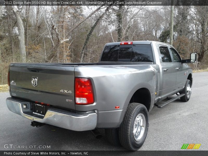 Mineral Gray Pearl / Dark Slate/Medium Graystone 2012 Dodge Ram 3500 HD Big Horn Crew Cab 4x4