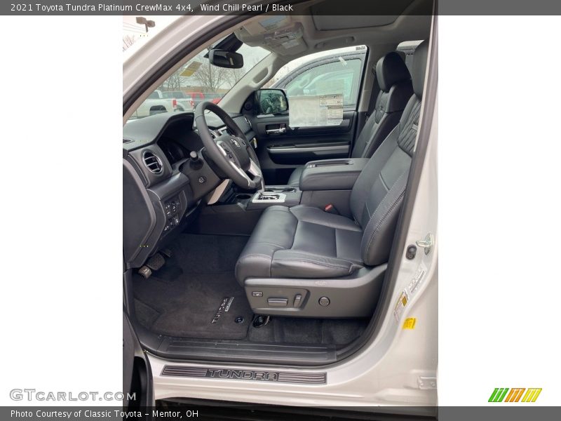 Wind Chill Pearl / Black 2021 Toyota Tundra Platinum CrewMax 4x4