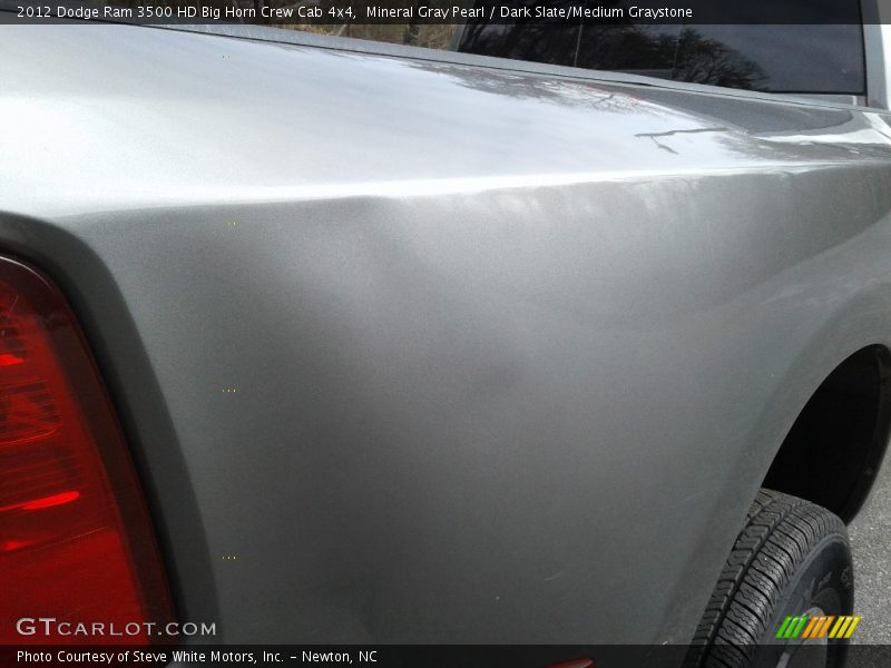 Mineral Gray Pearl / Dark Slate/Medium Graystone 2012 Dodge Ram 3500 HD Big Horn Crew Cab 4x4