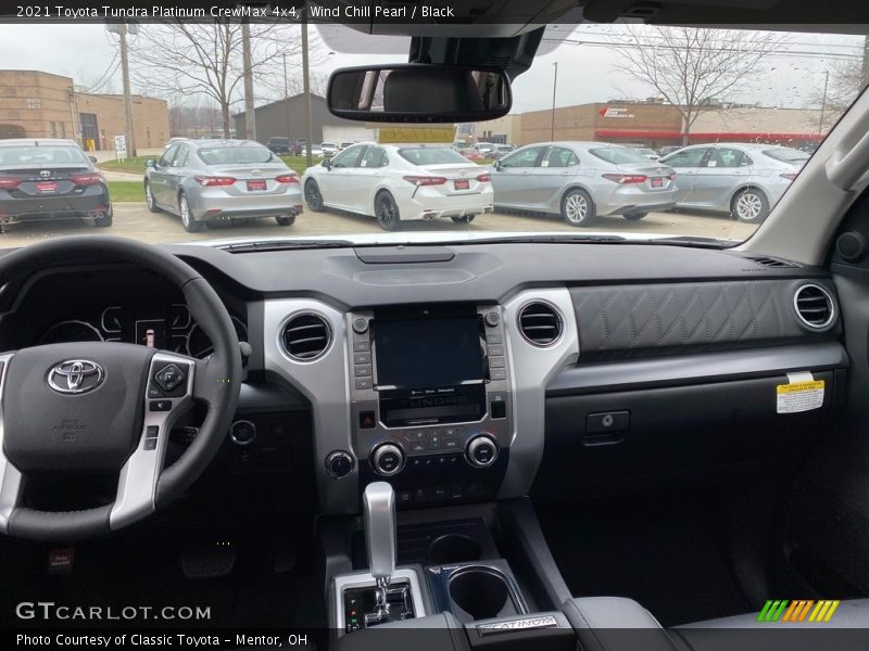 Wind Chill Pearl / Black 2021 Toyota Tundra Platinum CrewMax 4x4