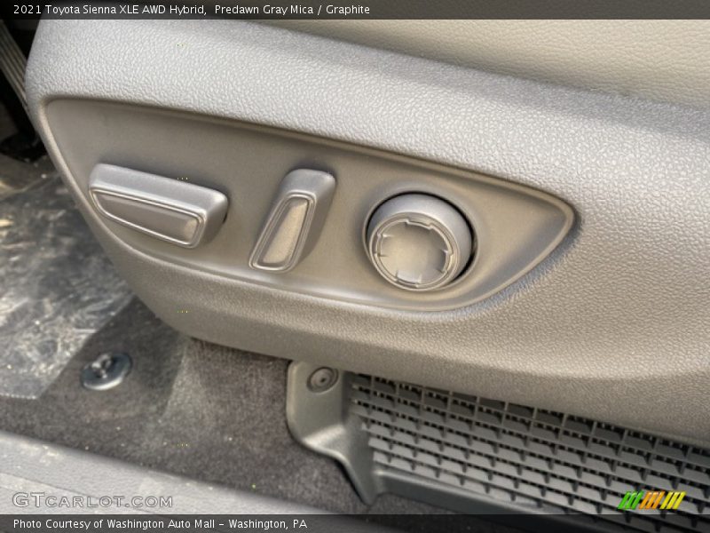 Predawn Gray Mica / Graphite 2021 Toyota Sienna XLE AWD Hybrid
