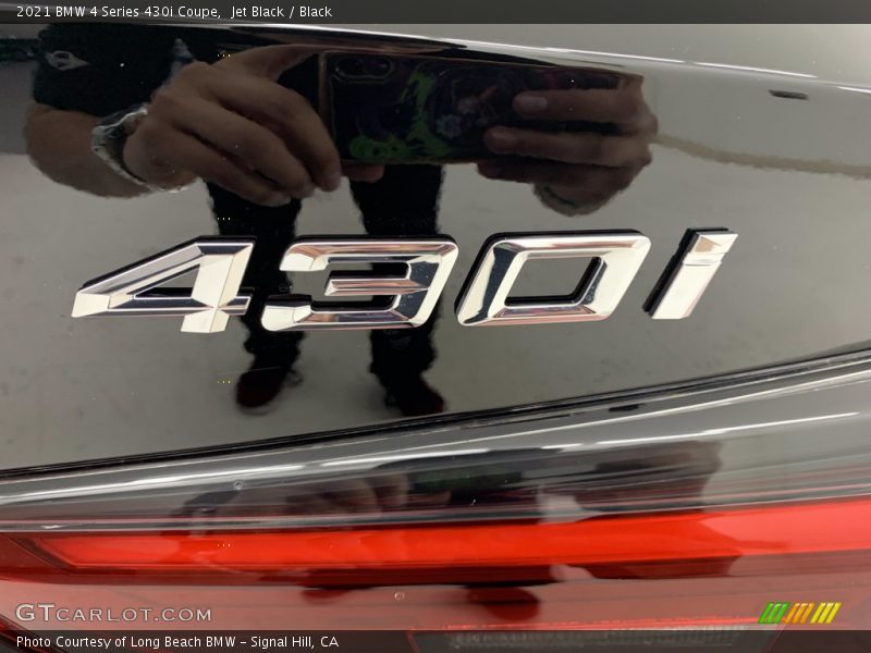 Jet Black / Black 2021 BMW 4 Series 430i Coupe
