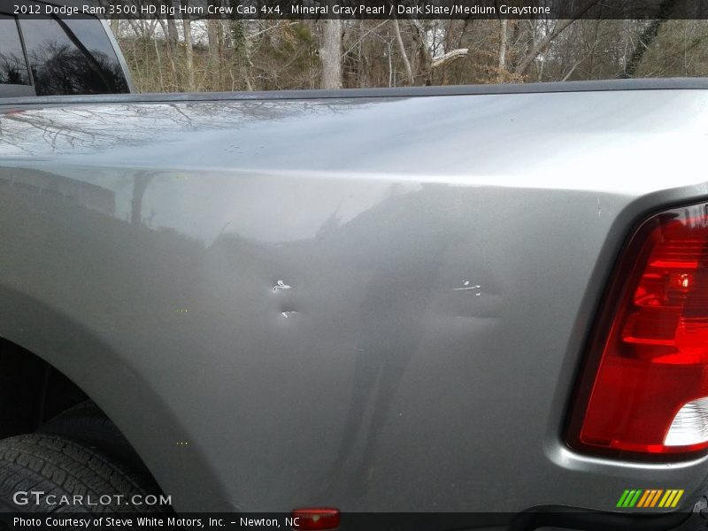 Mineral Gray Pearl / Dark Slate/Medium Graystone 2012 Dodge Ram 3500 HD Big Horn Crew Cab 4x4