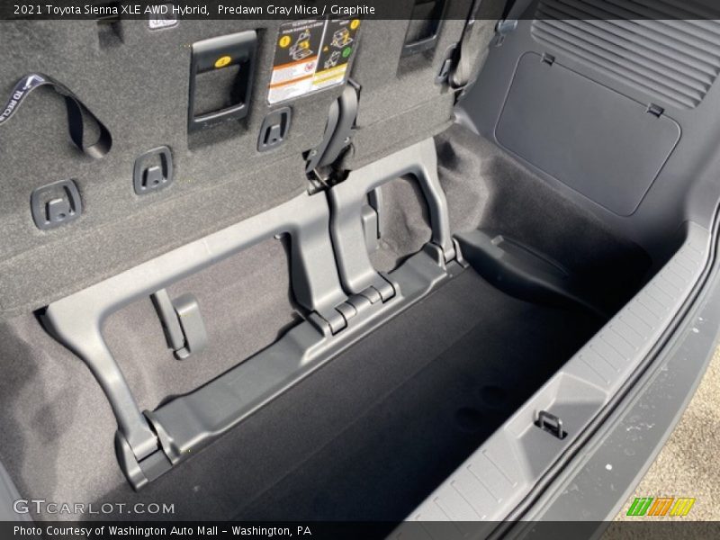 Predawn Gray Mica / Graphite 2021 Toyota Sienna XLE AWD Hybrid