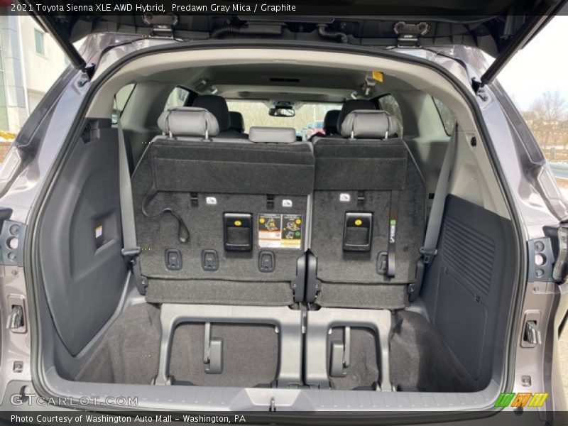Predawn Gray Mica / Graphite 2021 Toyota Sienna XLE AWD Hybrid