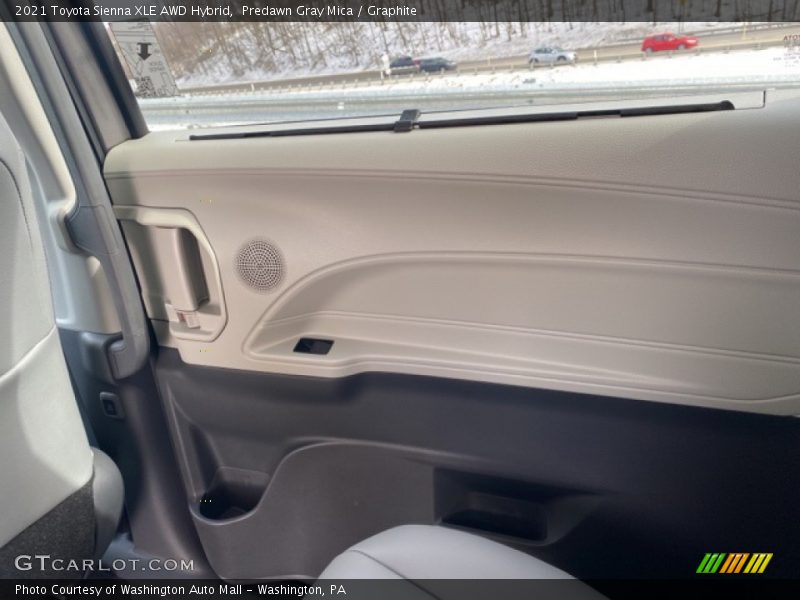 Predawn Gray Mica / Graphite 2021 Toyota Sienna XLE AWD Hybrid