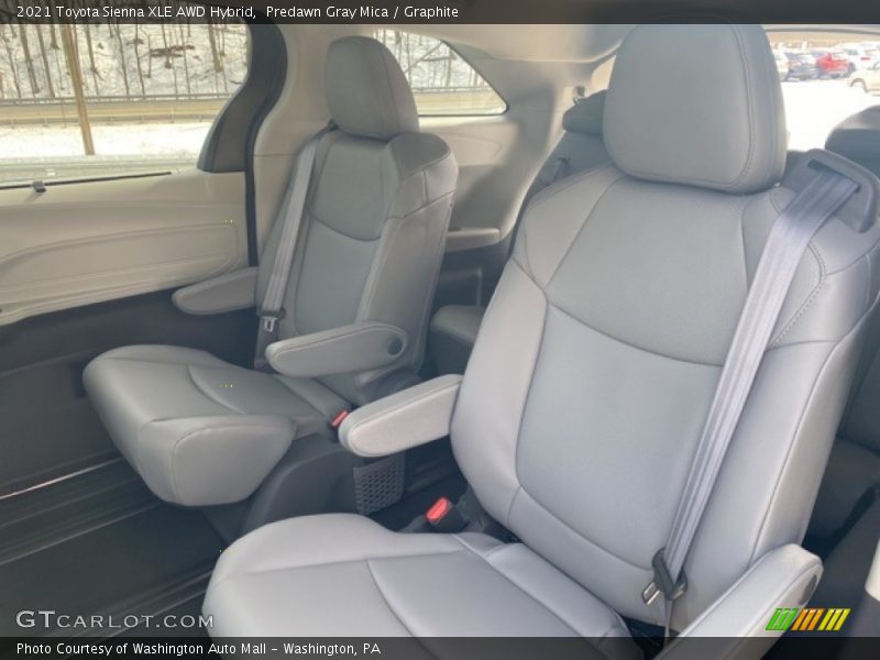 Predawn Gray Mica / Graphite 2021 Toyota Sienna XLE AWD Hybrid