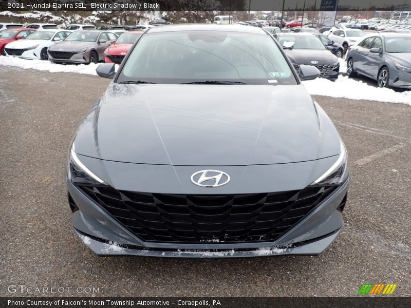 Electric Shadow / Black 2021 Hyundai Elantra SEL