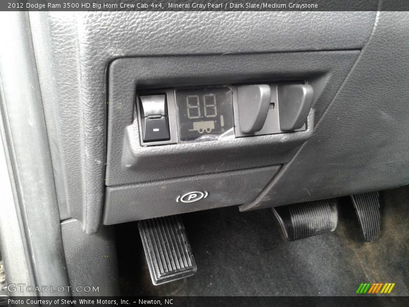 Mineral Gray Pearl / Dark Slate/Medium Graystone 2012 Dodge Ram 3500 HD Big Horn Crew Cab 4x4