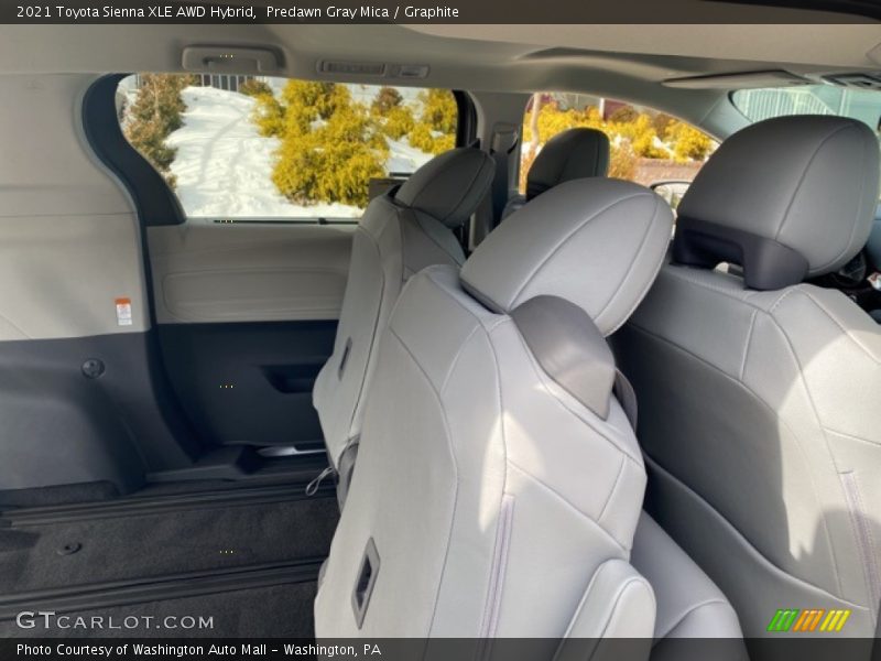 Predawn Gray Mica / Graphite 2021 Toyota Sienna XLE AWD Hybrid