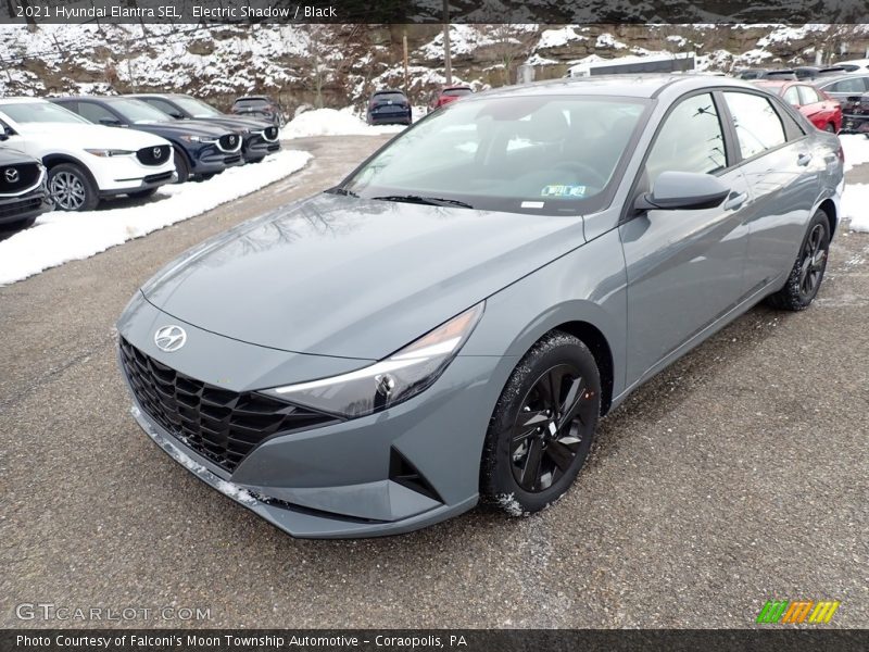 Electric Shadow / Black 2021 Hyundai Elantra SEL